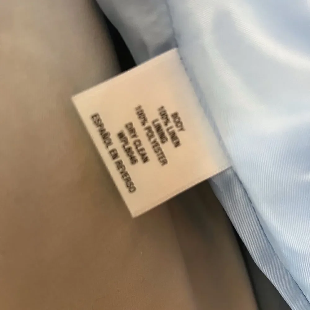 NWT Tasso Elba Linen Sport Coat, Size Medium